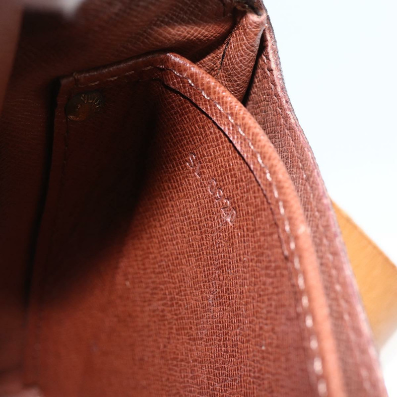 【日本直送】路易威登 Monogram Cartouchiere MM 肩背包 M51253 LV Auth BA6928-11