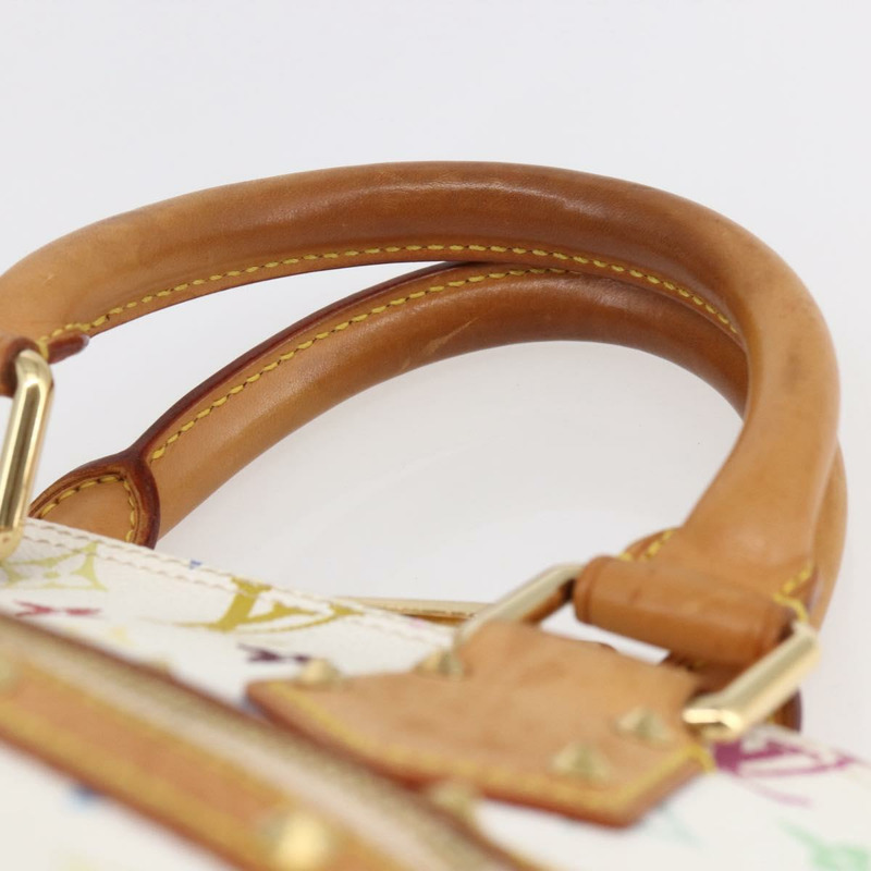 【日本直送】LOUIS VUITTON 字母多色 Alma 手提包 白色 M92647 LV 授權 yk19689-7