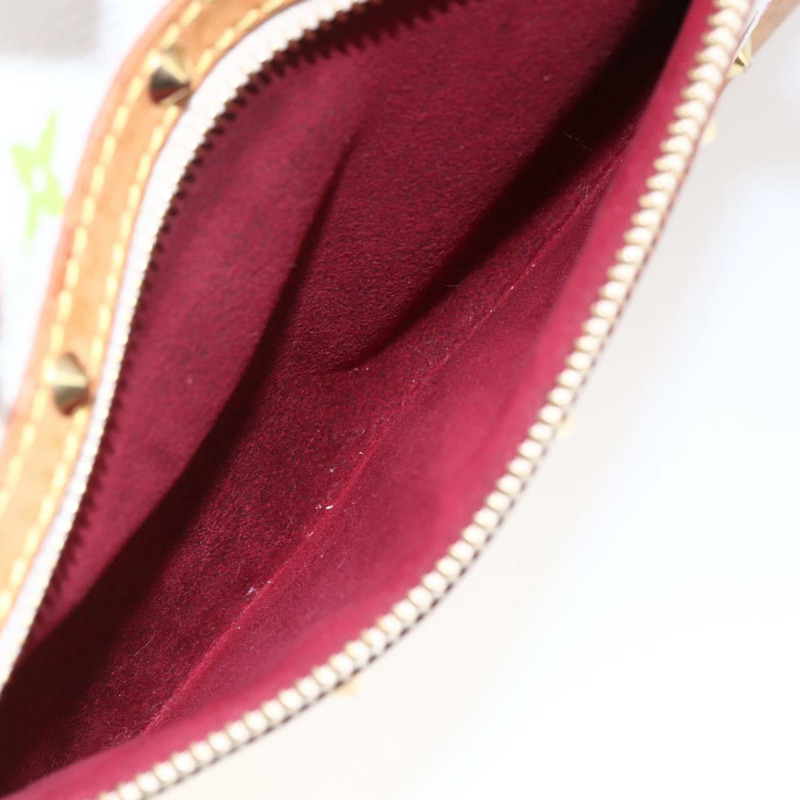 【日本直送】LOUIS VUITTON 字母多色 Alma 手提包 白色 M92647 LV 授權 yk19689-20