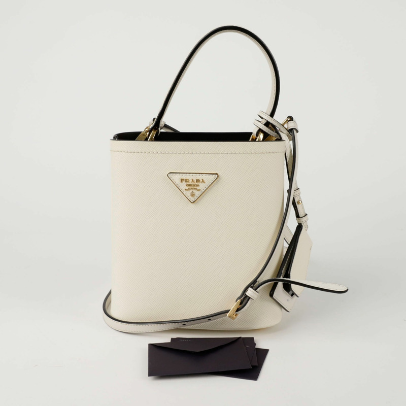 PRADA 1BA217 Panier 小號托特單肩包-0