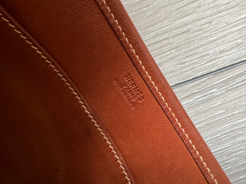 愛馬仕伊芙琳Hermes Evelyne29帆布拼馬鞍皮銀釦/愛馬仕帆布拼皮肩背包-20