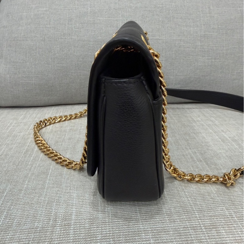 LV M22303新款 LockMe East West 鏈條包 肩背包 斜背包 黑金#晶片款#-8