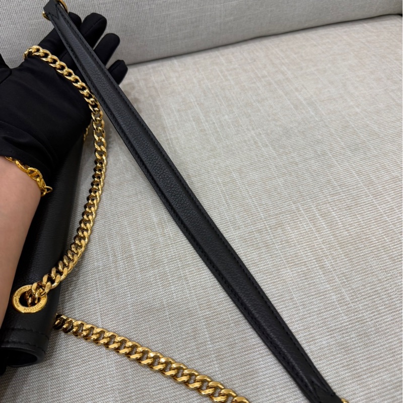 LV M22303新款 LockMe East West 鏈條包 肩背包 斜背包 黑金#晶片款#-18