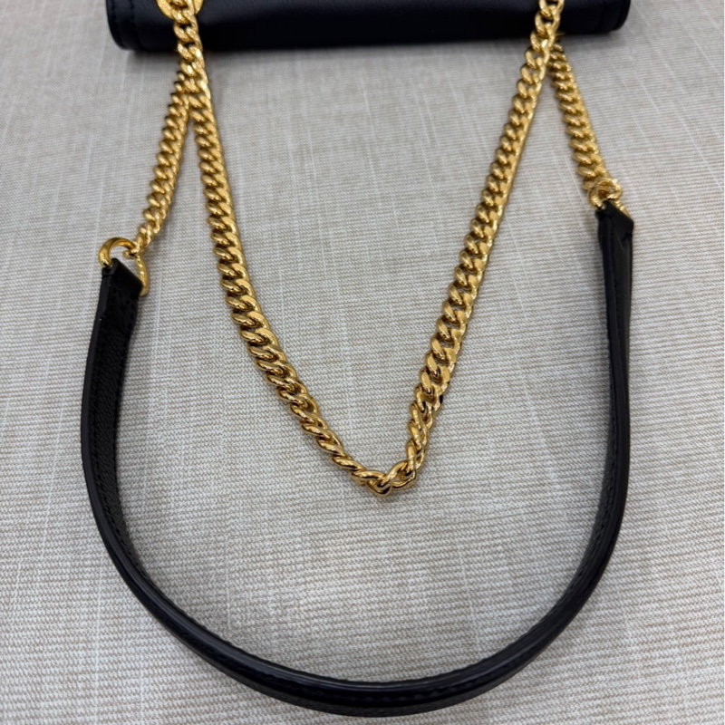 LV M22303新款 LockMe East West 鏈條包 肩背包 斜背包 黑金#晶片款#-20