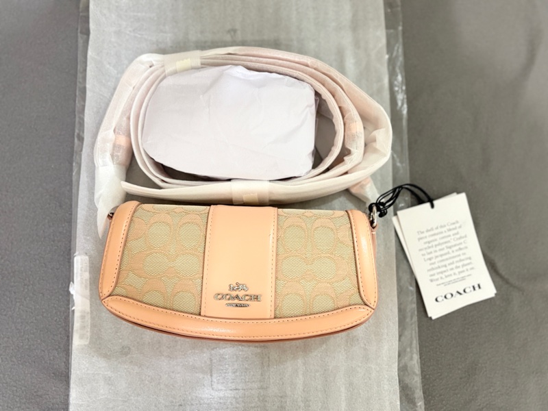 COACH ANDREA 經典LOGO小號單肩手袋斜背-0