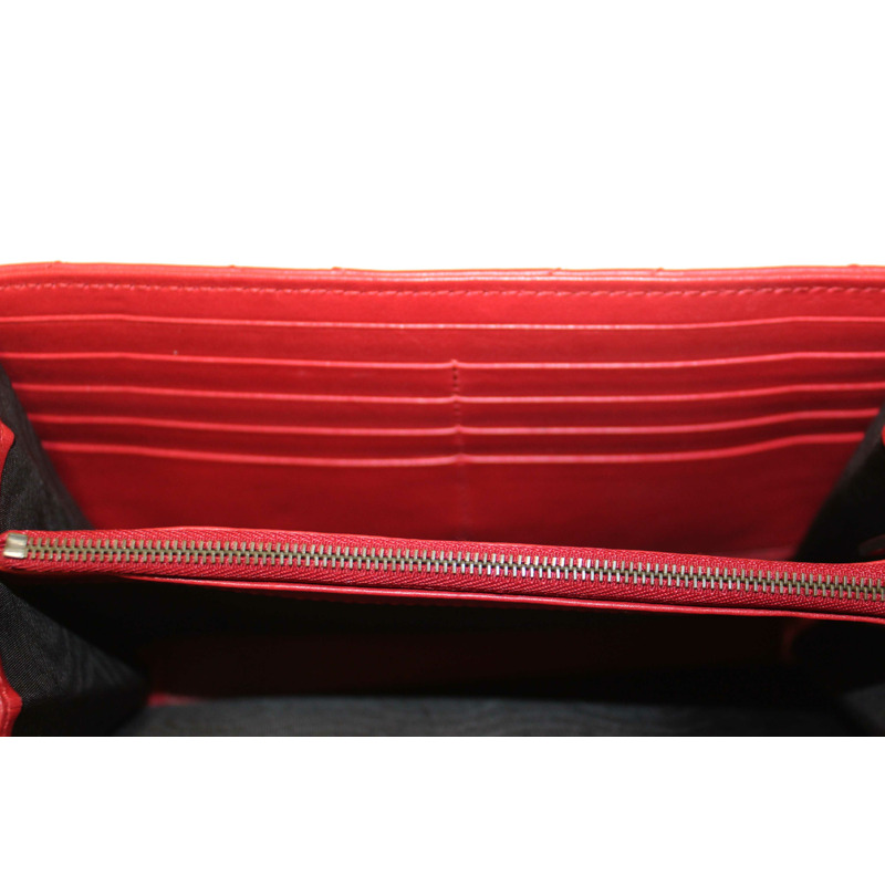 Gucci Red Marmont Matelassé Chevron Leather Mini Bag-27