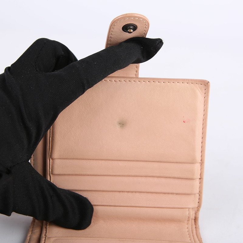 BOTTEGA VENETA 粉紅色 Intrecciato Zippy 錢包-13