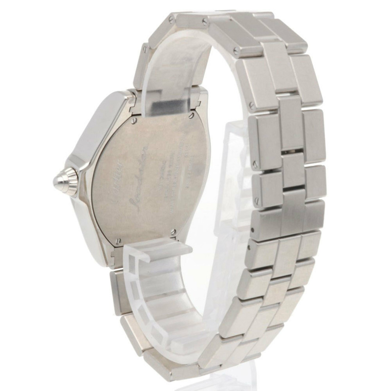 卡地亞 Roadster LM 腕錶，不銹鋼 3312 自動上鍊腕錶，已檢修和重新打磨，男士，卡地亞-4