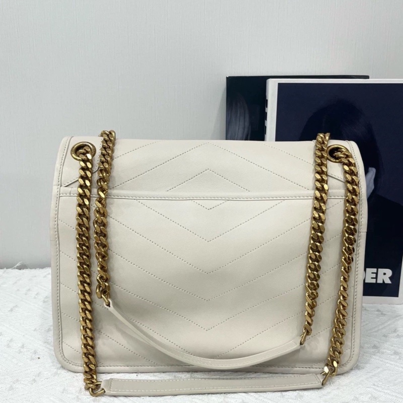 🈶購證包況佳😍Ysl聖羅蘭白金中號niki 新款d扣斜挎單肩包-6