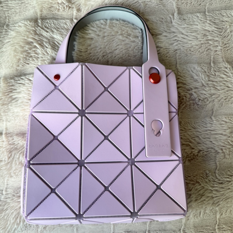 三宅一生鑽石包3X3粉色-0