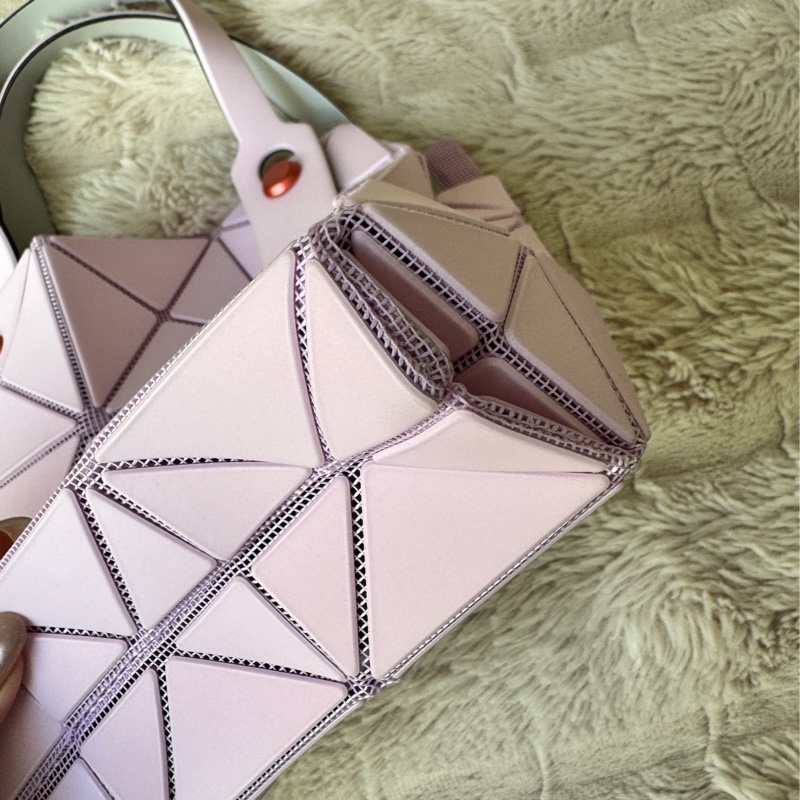 三宅一生鑽石包3X3粉色-2