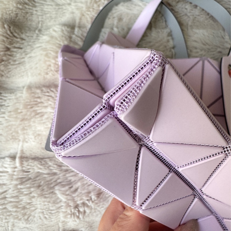 三宅一生鑽石包3X3粉色-3