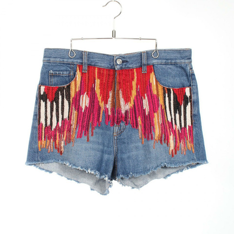 ETRO 牛仔褲 棉質 藍色 多色 二手 女款