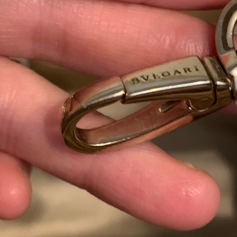BVLGARI Chandra經典logo金屬扣環 駝色皮革手提包 肩背包-21