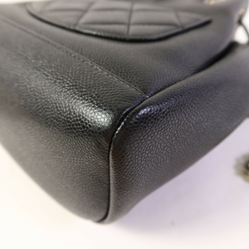 CHANEL 牛皮皮革Chain Shoulder Bag金扣鏈帶肩背袋-13