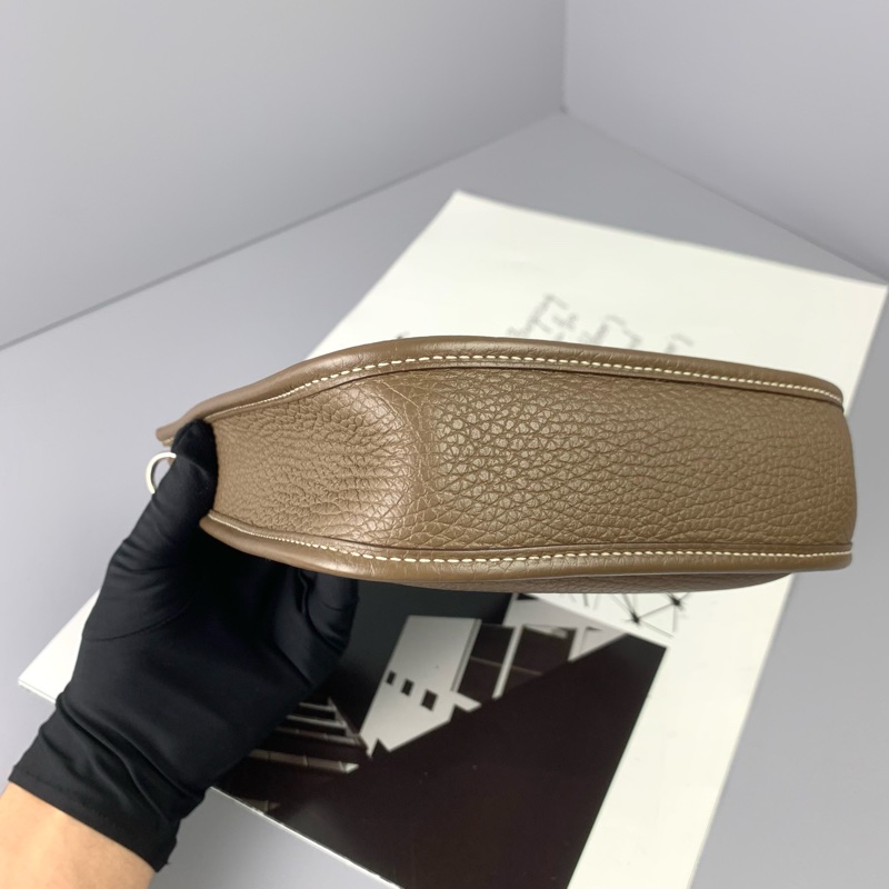 ◻️Hermes 迷你 mini evelyne 依芙琳大象灰-7