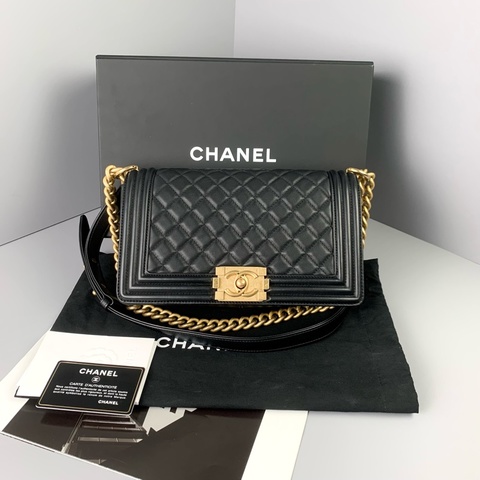 ◻️ 小香boy25經典牛皮黑金🔥