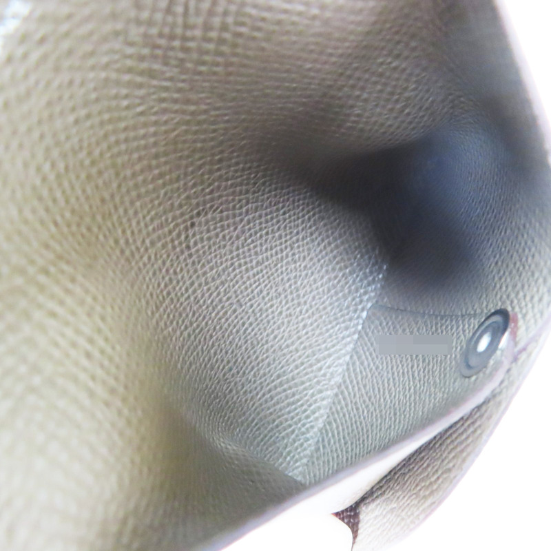 灰色 Epsom牛皮 Bastia 扣式零錢包 B刻【HERMES 愛馬仕】-5