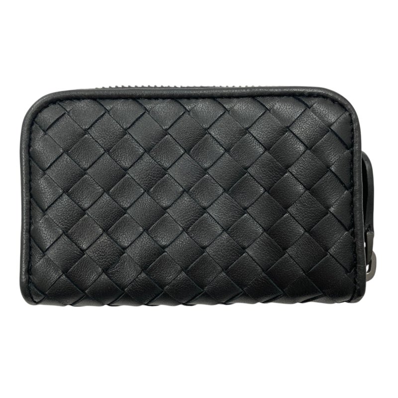 BOTTEGA VENETA 寶緹嘉 編織零錢包/卡夾 黑色-0