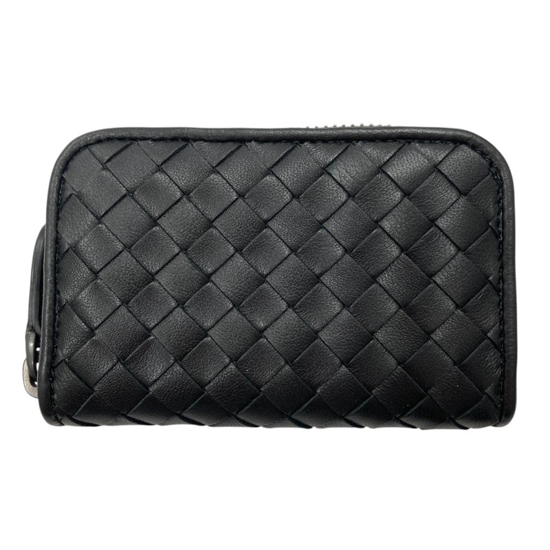 BOTTEGA VENETA 寶緹嘉 編織零錢包/卡夾 黑色-1