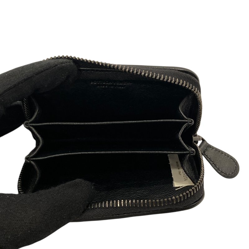 BOTTEGA VENETA 寶緹嘉 編織零錢包/卡夾 黑色-8