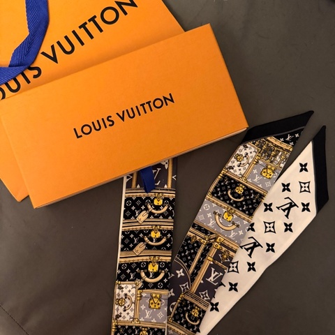 LOUIS VUITTON 長絲巾 領巾
