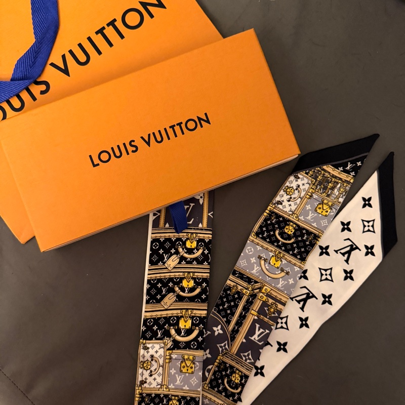 LOUIS VUITTON 長絲巾 領巾-0