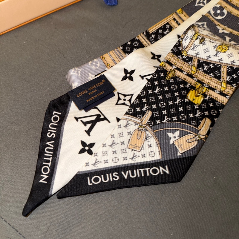 LOUIS VUITTON 長絲巾 領巾-2