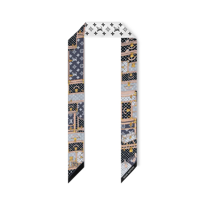 LOUIS VUITTON 長絲巾 領巾-4