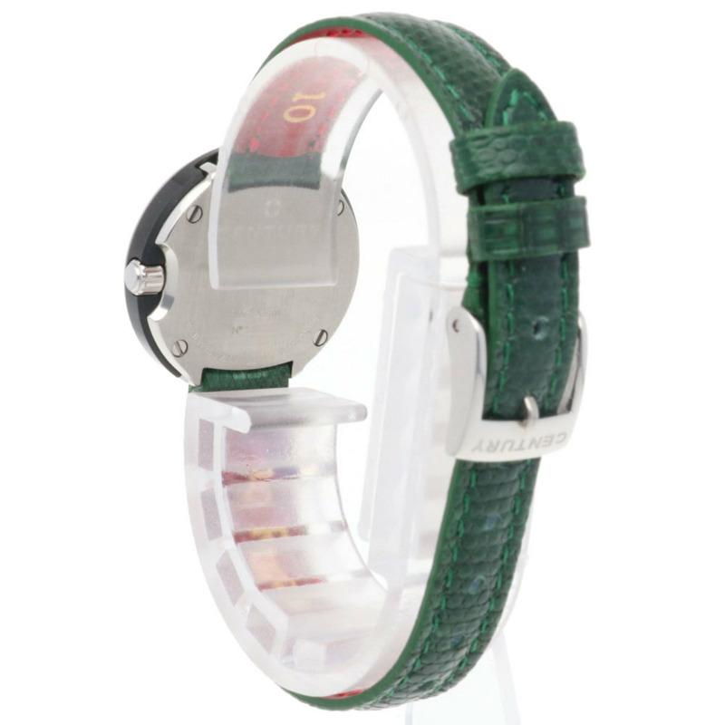 世紀高級訂製腕錶，不鏽鋼材質，型號832.7.S.12X.12.KLO，石英機芯，女士款，白色錶殼，鑲嵌12顆鑽石-3