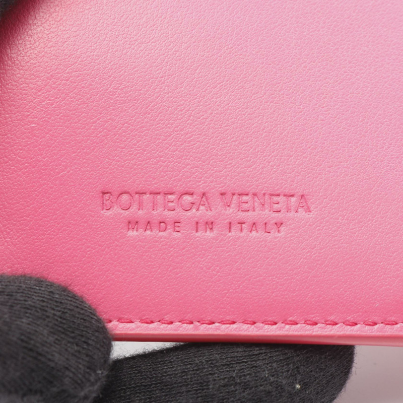 BOTTEGA VENETA 小號 Cassette Maxi Intrecciato 雙折皮夾 742698 皮革 PK-3