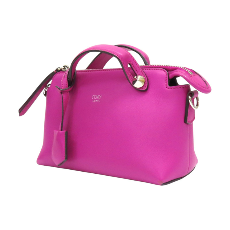 粉紅色 牛皮 By The Way Mini 兩用包 8BL135 【FENDI 芬迪】 8BL135-2