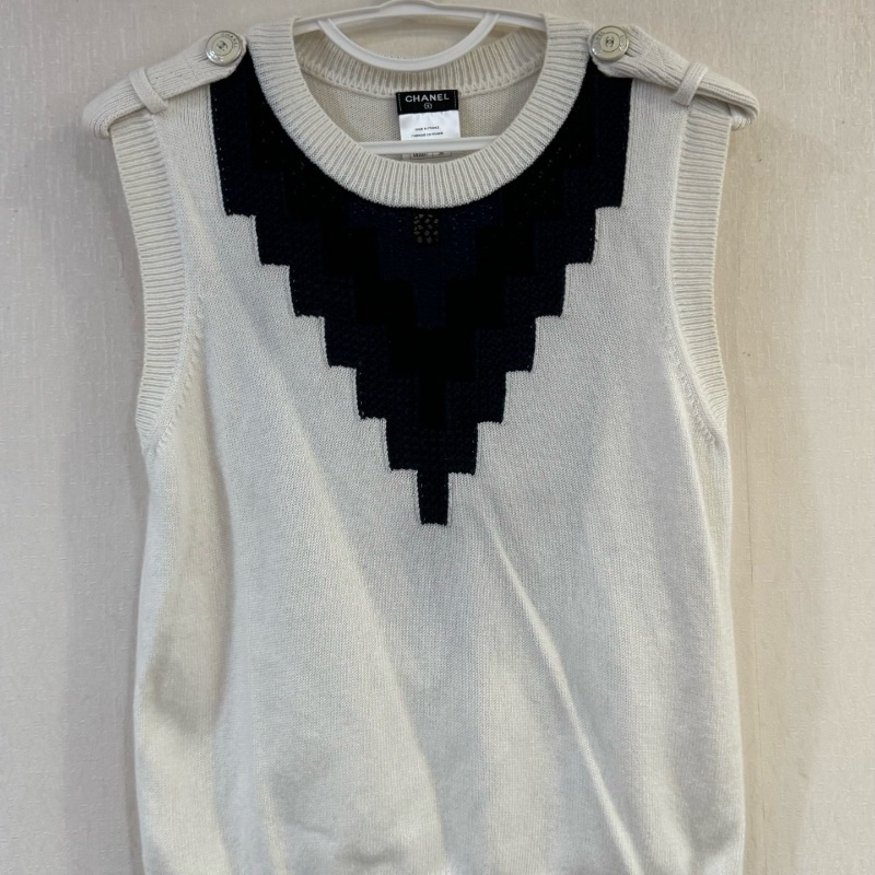 ❤️ CHANEL 簡約無袖上衣-0