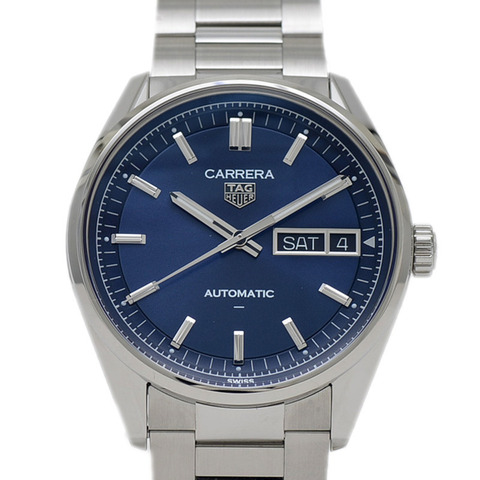 TAG Heuer Carrera 日曆星期顯示腕錶 41毫米 藍色錶盤 不鏽鋼自動腕錶 WDA2112.BA0043