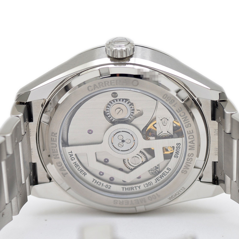 TAG Heuer Carrera 日曆星期顯示腕錶 41毫米 藍色錶盤 不鏽鋼自動腕錶 WDA2112.BA0043-4