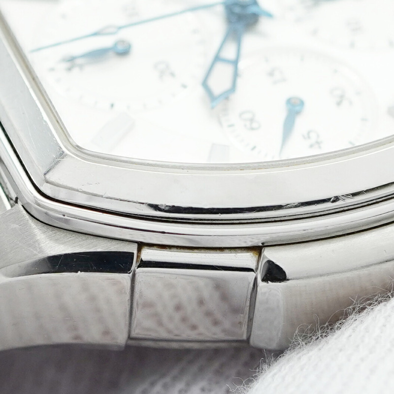 精工 Credor 6S77-00A0 GCBK993 銀色錶盤男士腕錶-7