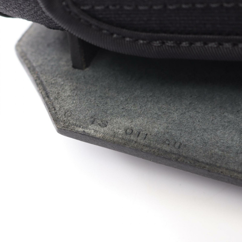 愛馬仕 Hermès Airbag Zip PM 手提包，皮革帆布 Toile Military Vache Hunter 女款黑色-4