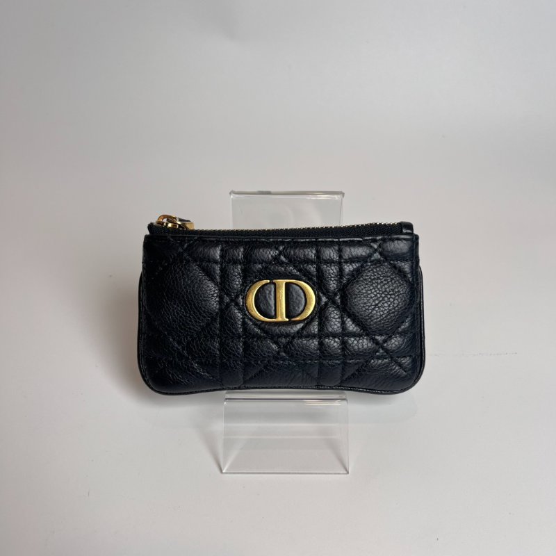 DIOR  黑CARO鑰匙包-0