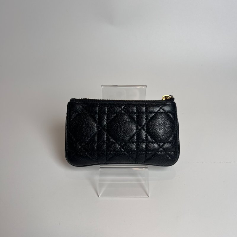 DIOR  黑CARO鑰匙包-1