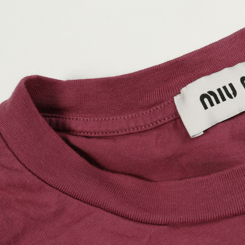 Miu Miu 粉紅棉質吊帶背心(二手女)-7