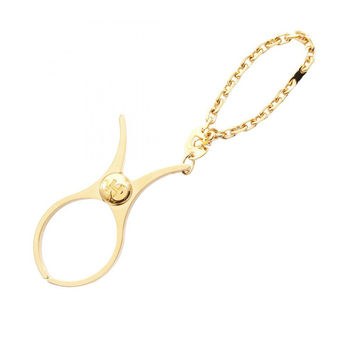 愛馬仕 Filou 手套鏈夾，鍍金，二手，女士