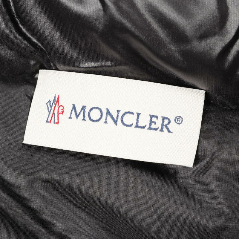 MONCLER 女士開襟羊毛羽絨外套 9B00024M1131999L 尼龍羊毛 黑色 全新-2