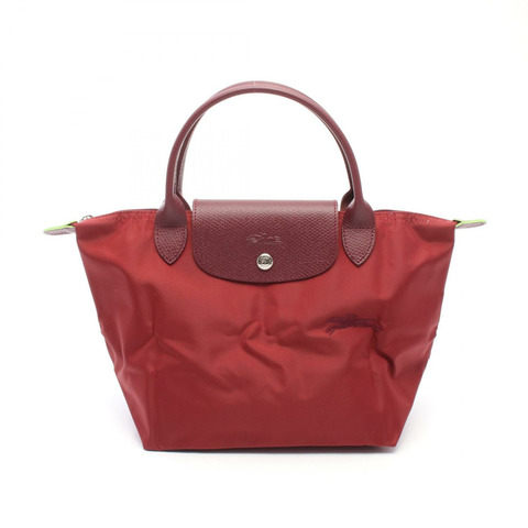 Longchamp Le Pliage 綠色 S 托特包 1621919P98 帆布皮革 波爾多紅 全新 女士