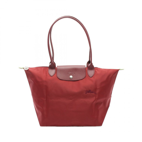 Longchamp Le Pliage 綠色 L 托特包 1899919P98 帆布皮革 波爾多紅 全新 女士