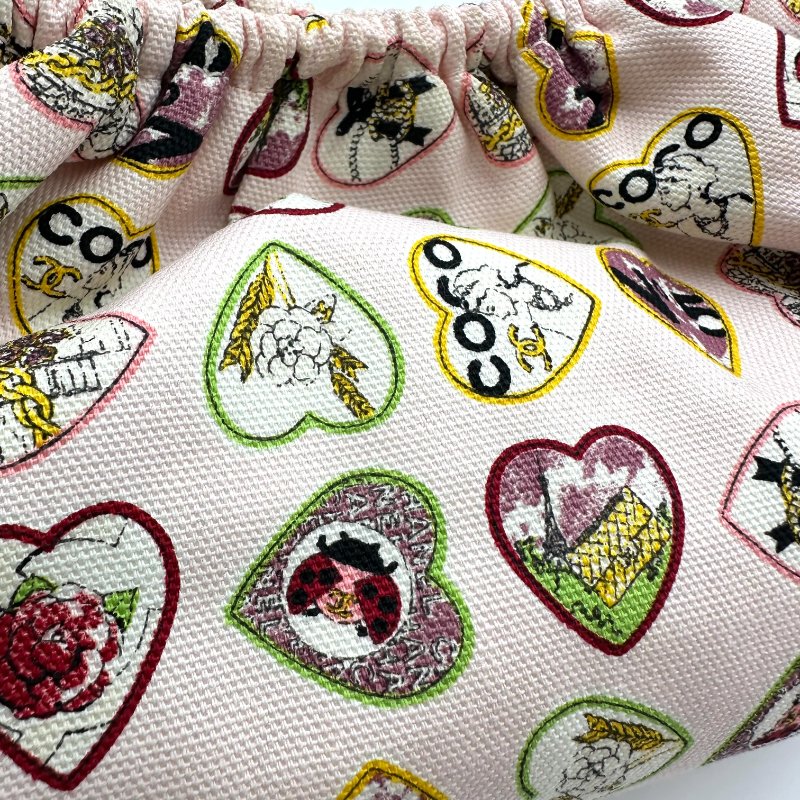 【美收精品】CHANEL 香奈兒鏈單肩包帆布象牙色銀色 B-913【隔月月中將轉賣至日本 上架期限30天】-5