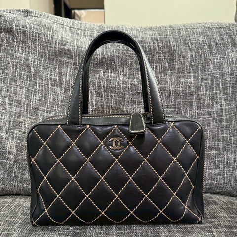 香奈兒vintage保齡球包