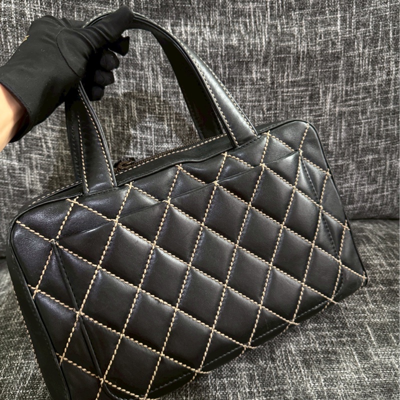 香奈兒vintage保齡球包-4