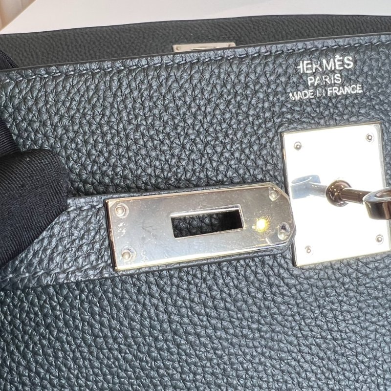 HERMES □R刻 TOGO皮 深綠 KELLY35包-12