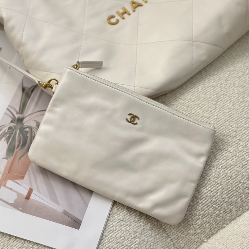 CHANEL 22 Bag - 中號白金-6