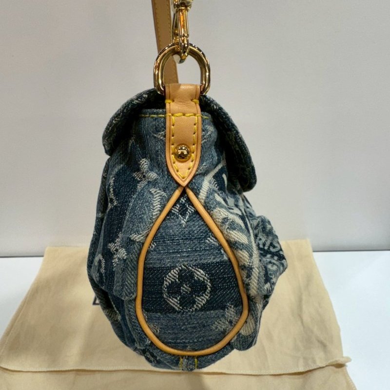 LV 手提包/肩背包/腋下包 丹寧牛仔 M95333 9成新-7